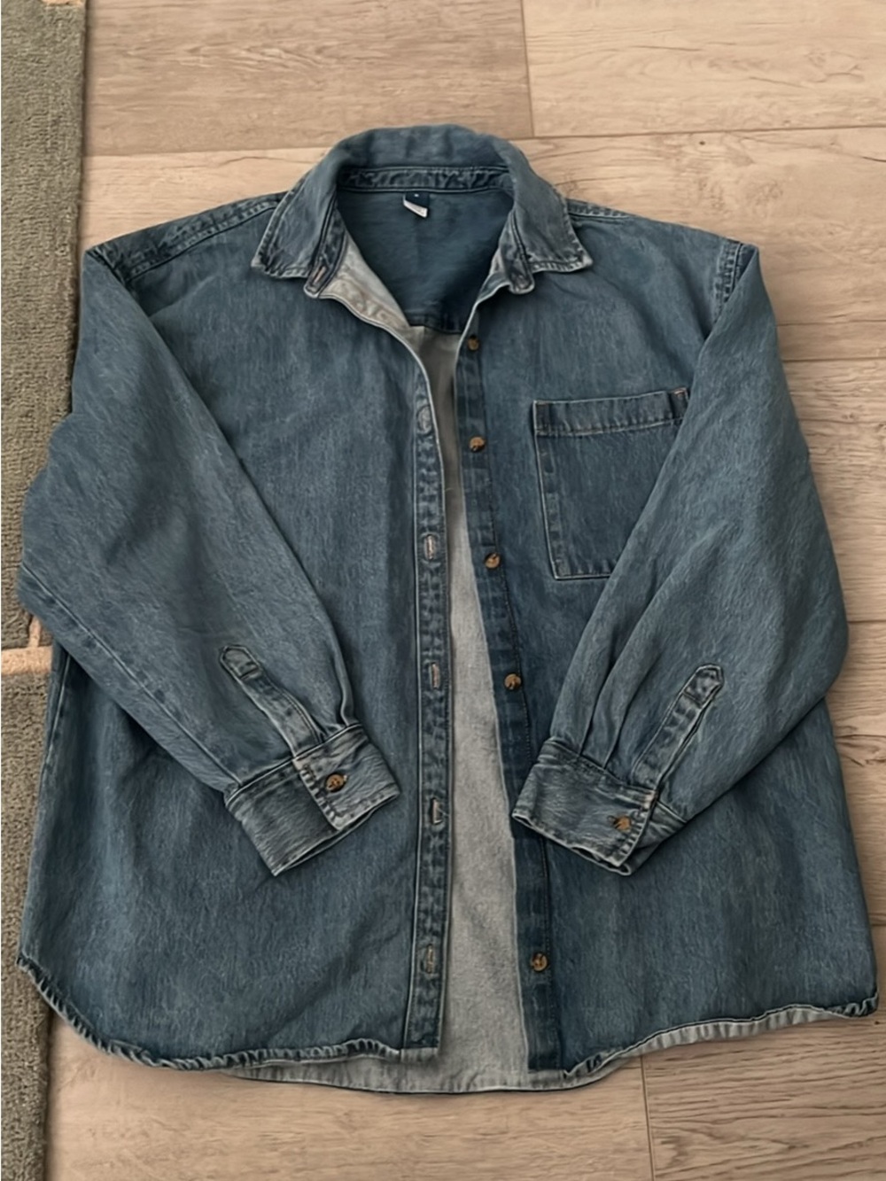 Old Navy Boyfriend Denim Shirt